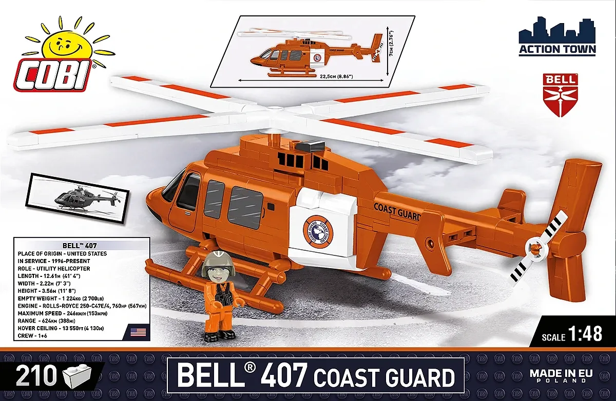 COBI 26627 Bell 407 Küstenwache