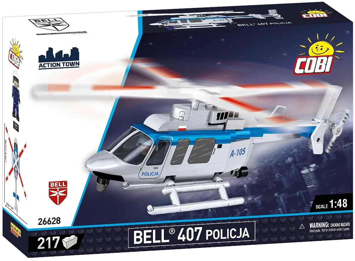 COBI 26628 Bell 407 Polizei