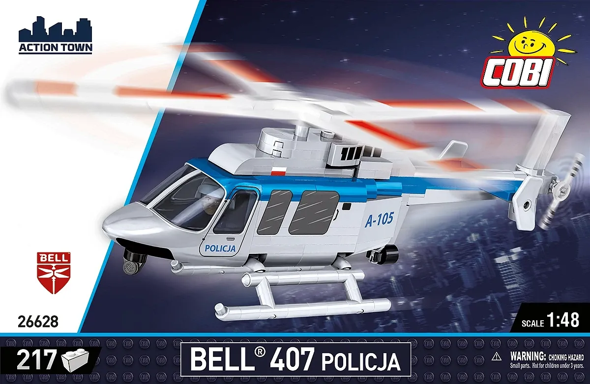 COBI 26628 Bell 407 Polizei