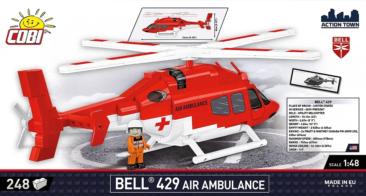 COBI 26629 Bell 429 Luftambulanz