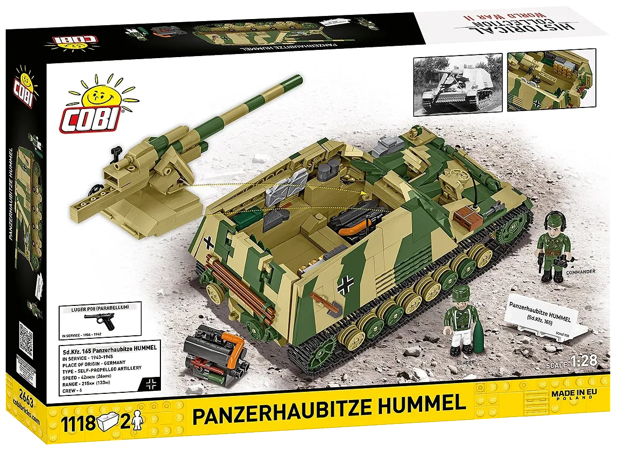 COBI 2663 Panzerhaubitze Hummel (Sd.Kfz.165)