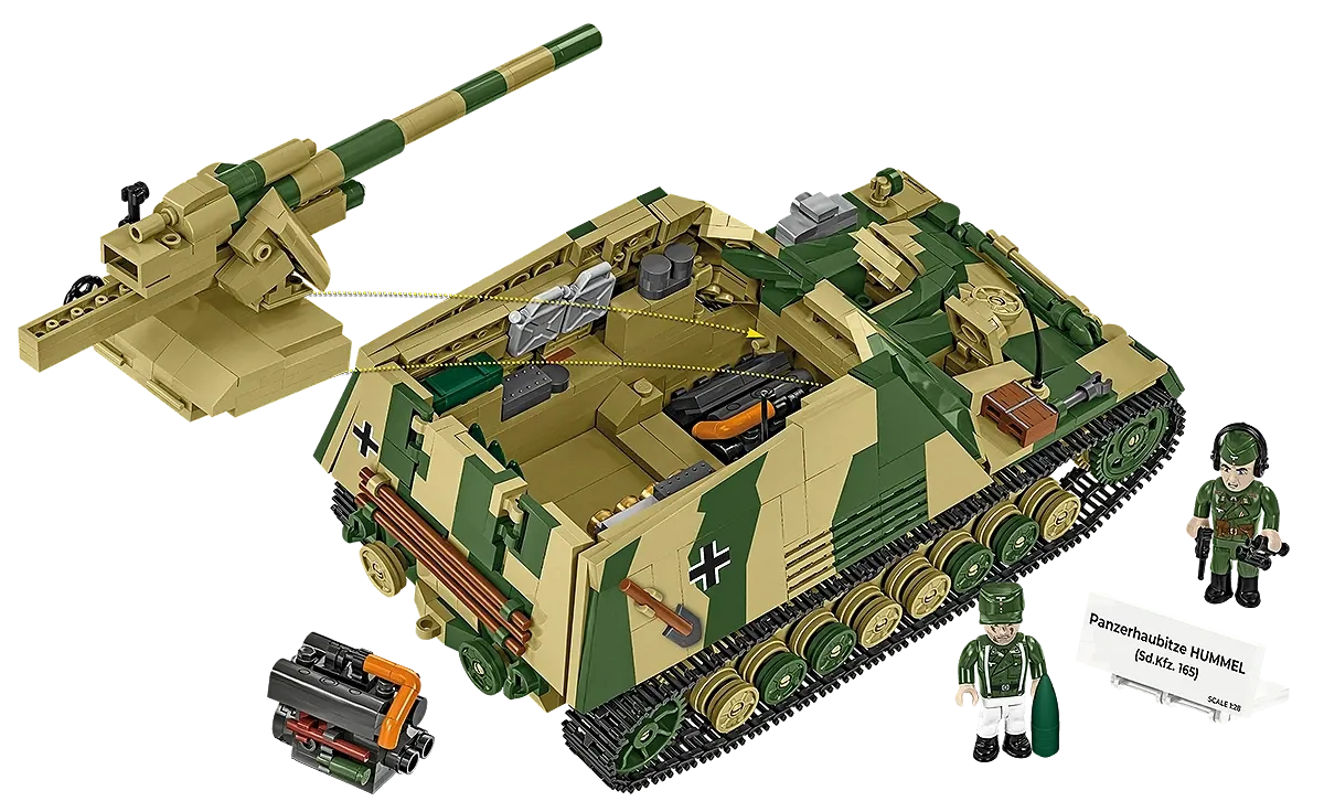 COBI 2663 Panzerhaubitze Hummel (Sd.Kfz.165)