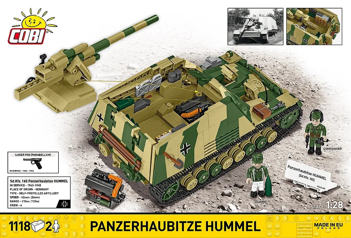 COBI 2663 Panzerhaubitze Hummel (Sd.Kfz.165)