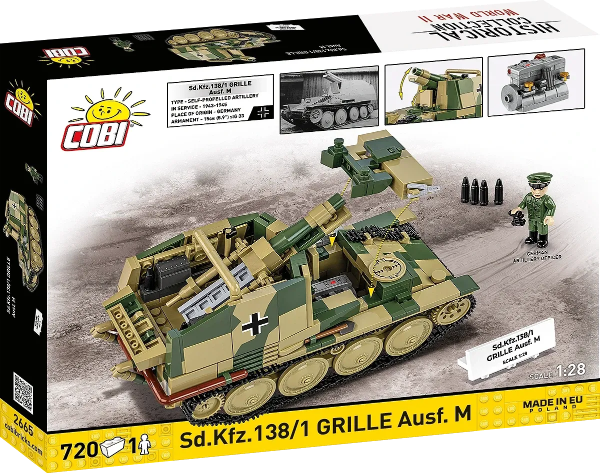 COBI 2665 Sd.Kfz. 138/1 Grille Ausf. M