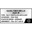 COBI 2665 Sd.Kfz. 138/1 Grille Ausf. M