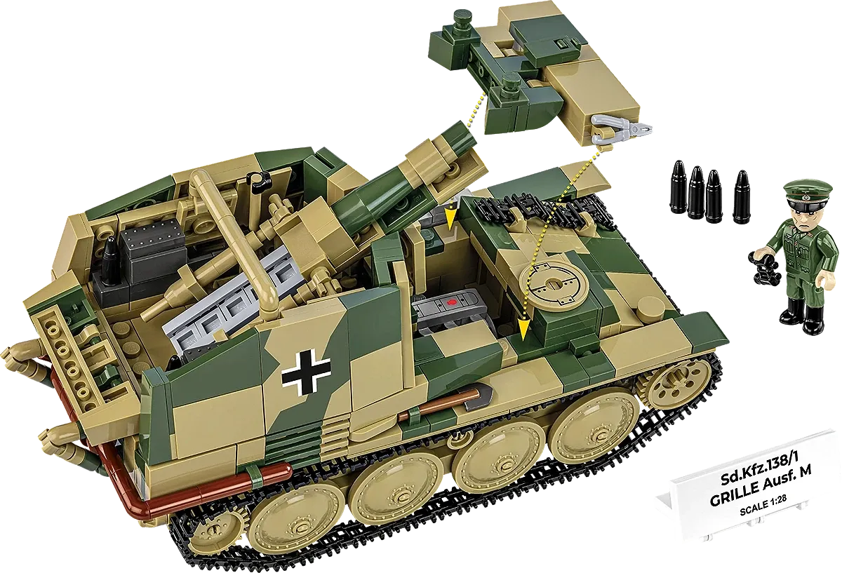 COBI 2665 Sd.Kfz. 138/1 Grille Ausf. M