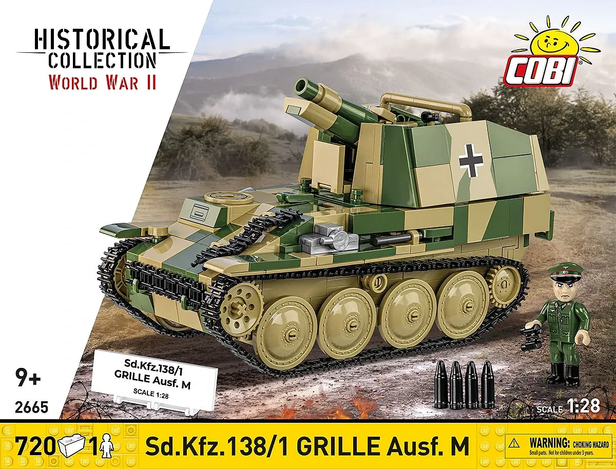 COBI 2665 Sd.Kfz. 138/1 Grille Ausf. M