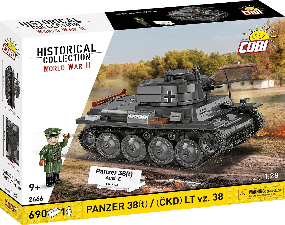 COBI 2666 Panzer 38(t) / (ČKD) LT vz.38