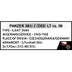COBI 2666 Panzer 38(t) / (ČKD) LT vz.38