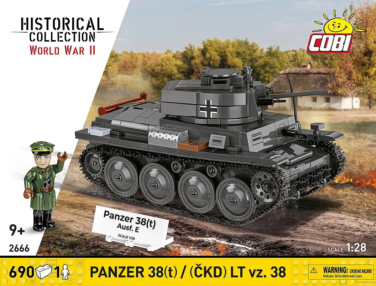 COBI 2666 Panzer 38(t) / (ČKD) LT vz.38