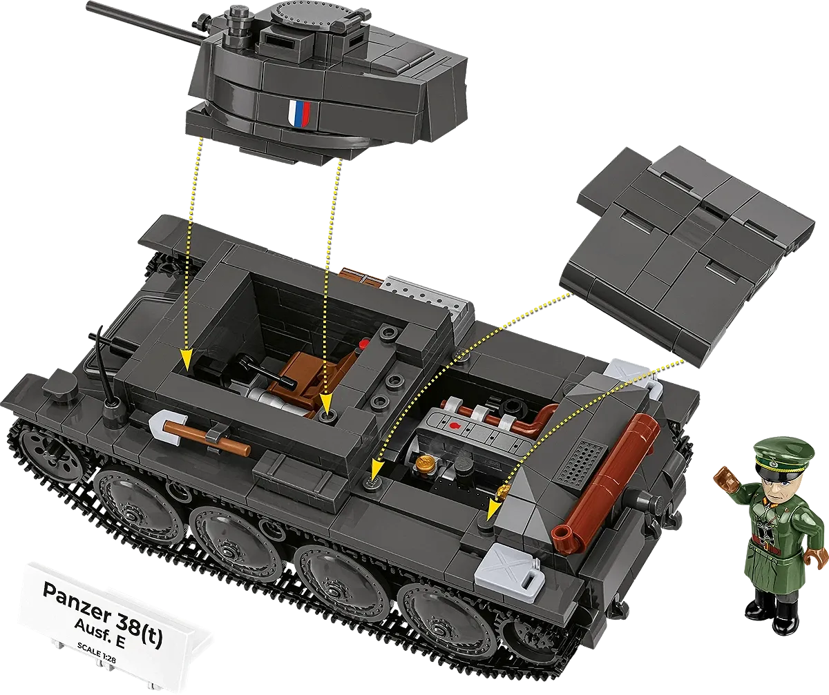COBI 2666 Panzer 38(t) / (ČKD) LT vz.38