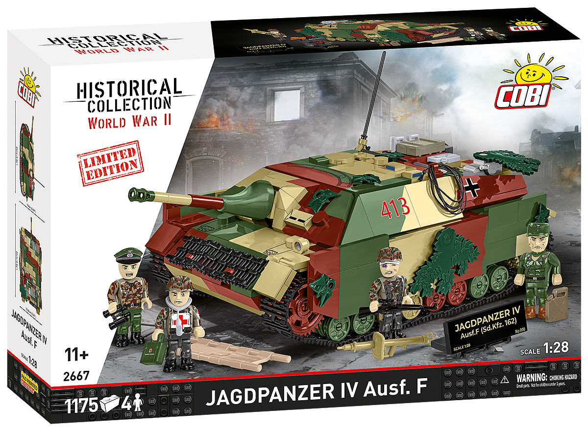 COBI 2667 Jagdpanzer IV Ausf.F (Sd.Kfz.162) - Limited Edition
