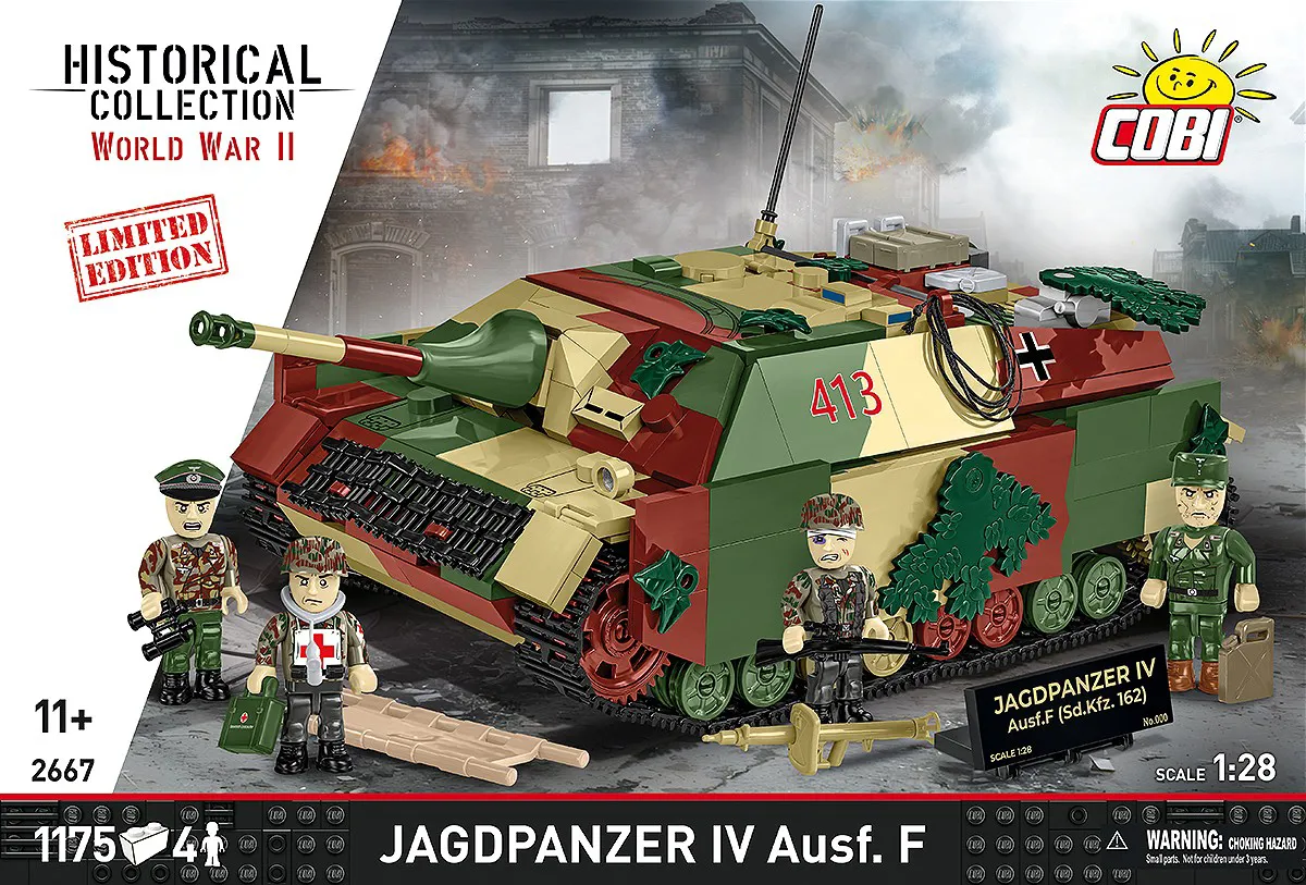 COBI 2667 Jagdpanzer IV Ausf.F (Sd.Kfz.162) - Limited Edition