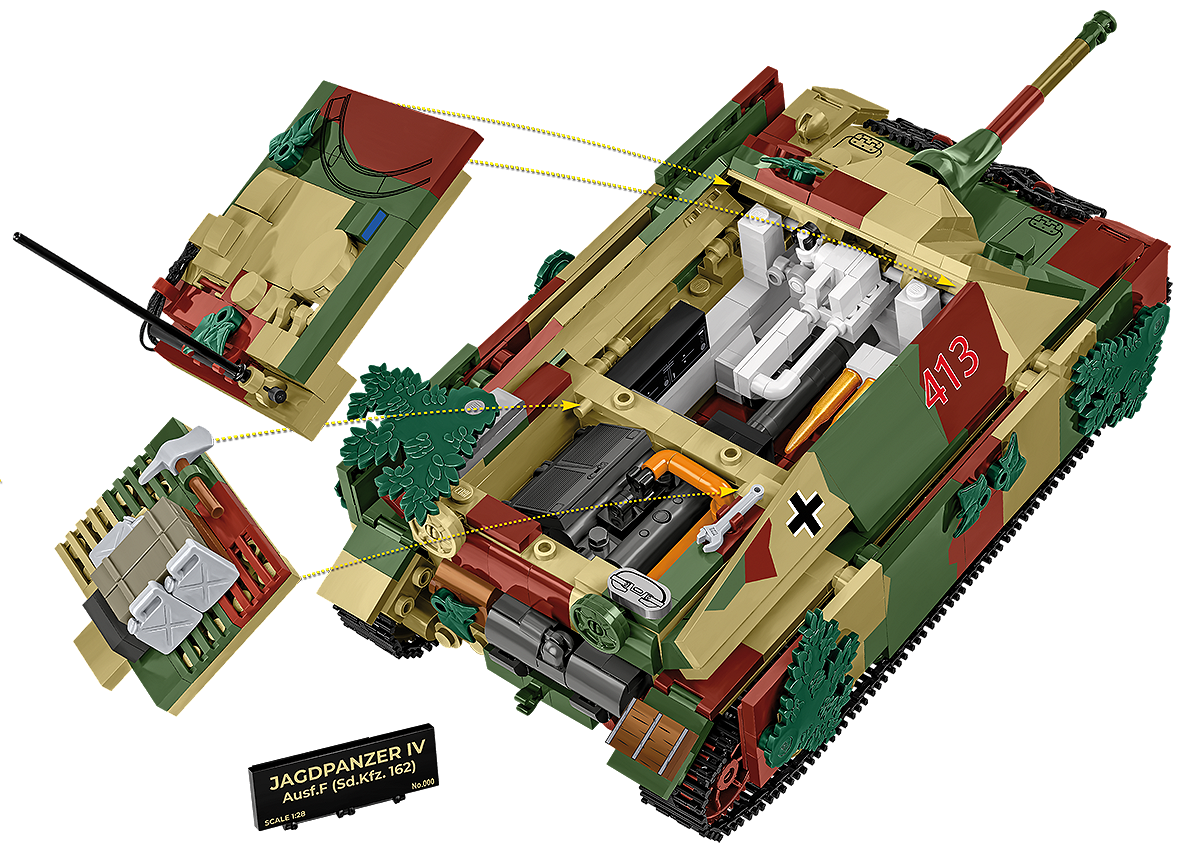 COBI 2667 Jagdpanzer IV Ausf.F (Sd.Kfz.162) - Limited Edition