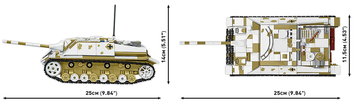 COBI 2668 Jagdpanzer IV/70 (V) (Sd.Kfz.162/1)