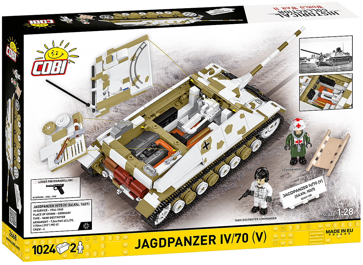 COBI 2668 Jagdpanzer IV/70 (V) (Sd.Kfz.162/1)