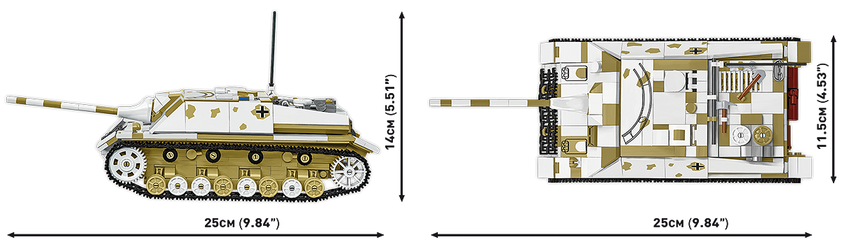 COBI 2668 Jagdpanzer IV/70 (V) (Sd.Kfz.162/1)