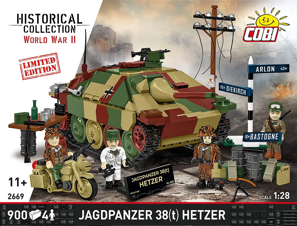 COBI 2669 Jagdpanzer 38(t) Hetzer - Limited Edition