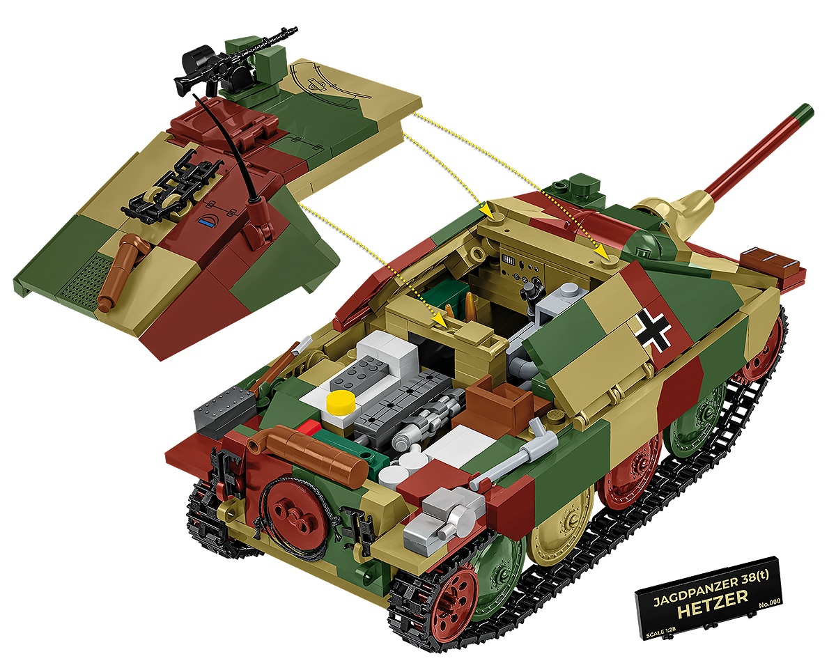 COBI 2669 Jagdpanzer 38(t) Hetzer - Limited Edition
