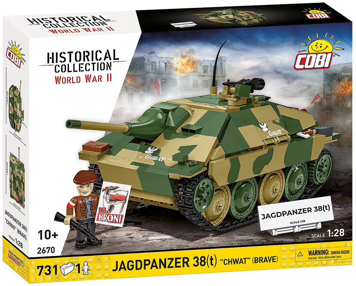 COBI 2670 Jagdpanzer 38(t) "Chwat" (Tapfer)