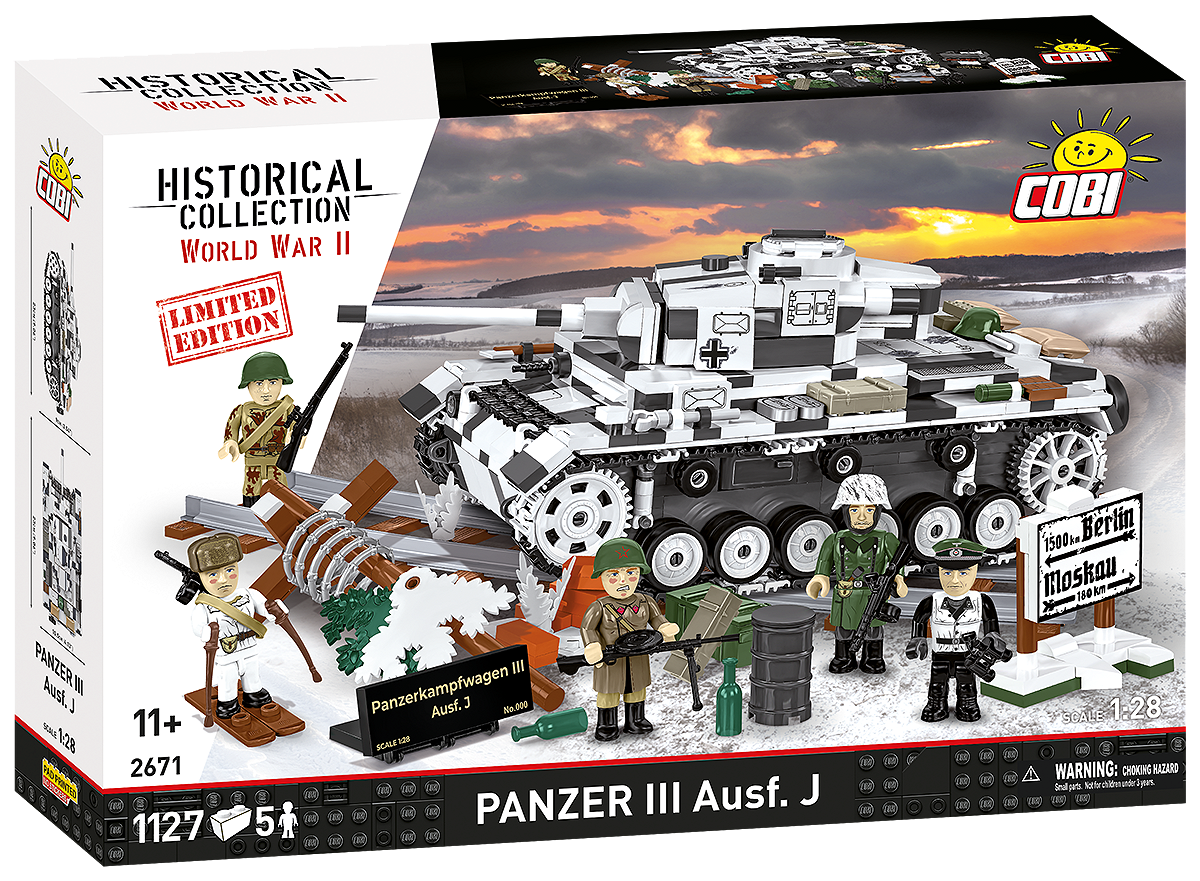 COBI 2671 Panzer III Ausf. J - Limited Edition