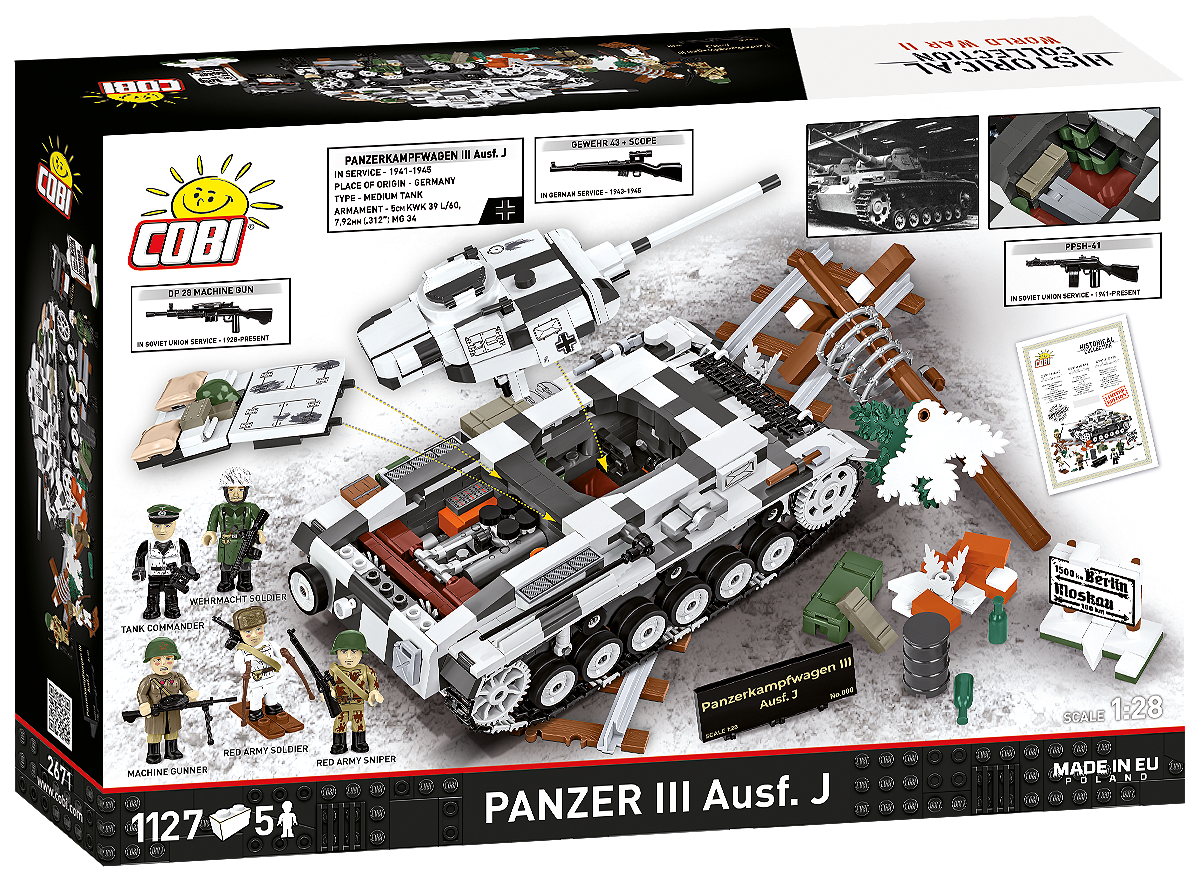 COBI 2671 Panzer III Ausf. J - Limited Edition