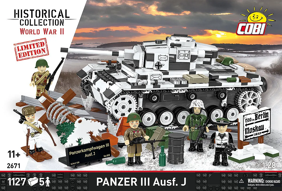 COBI 2671 Panzer III Ausf. J - Limited Edition