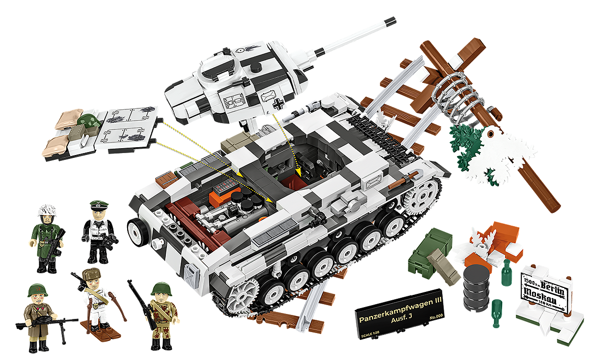 COBI 2671 Panzer III Ausf. J - Limited Edition