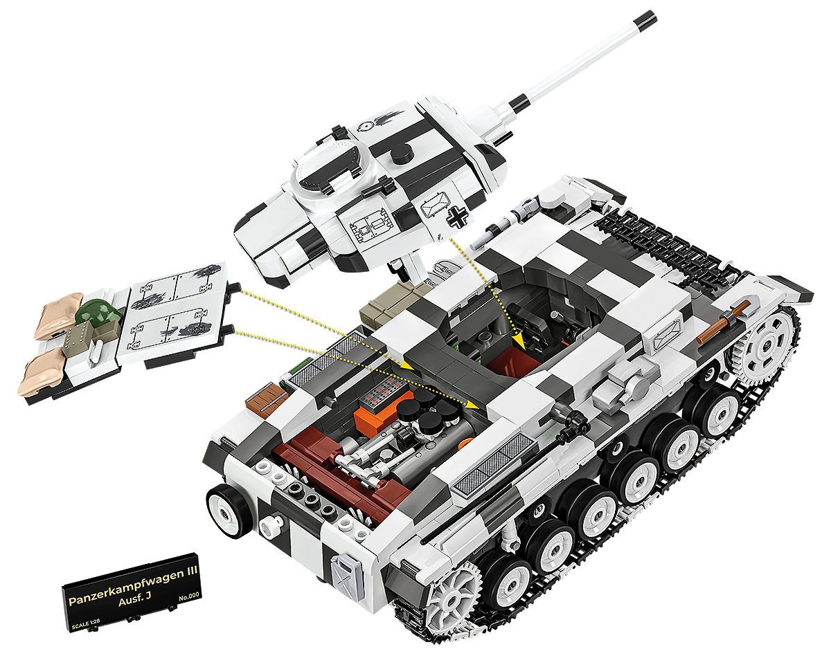 COBI 2671 Panzer III Ausf. J - Limited Edition