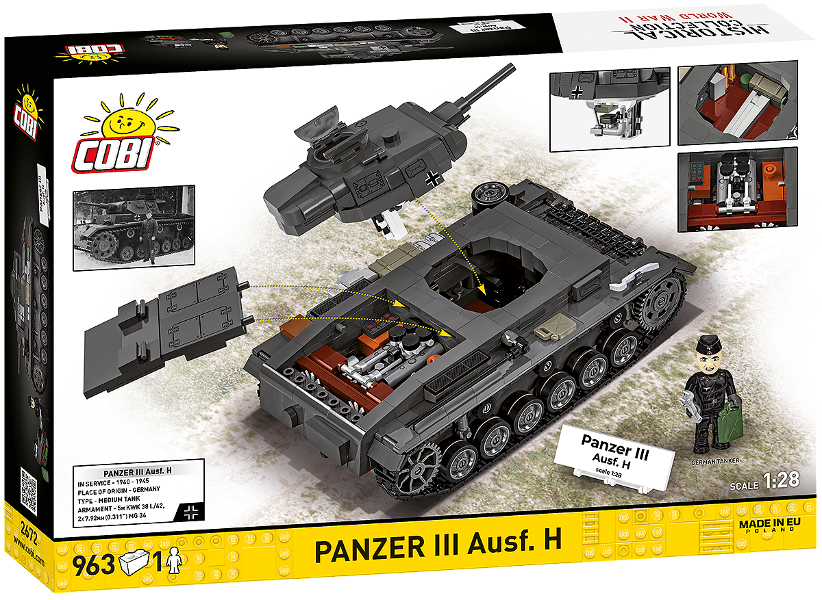 COBI 2672 Panzer III Ausf.H