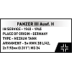 COBI 2672 Panzer III Ausf.H
