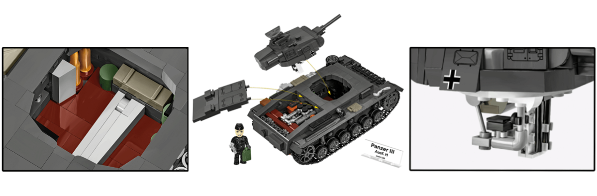 COBI 2672 Panzer III Ausf.H