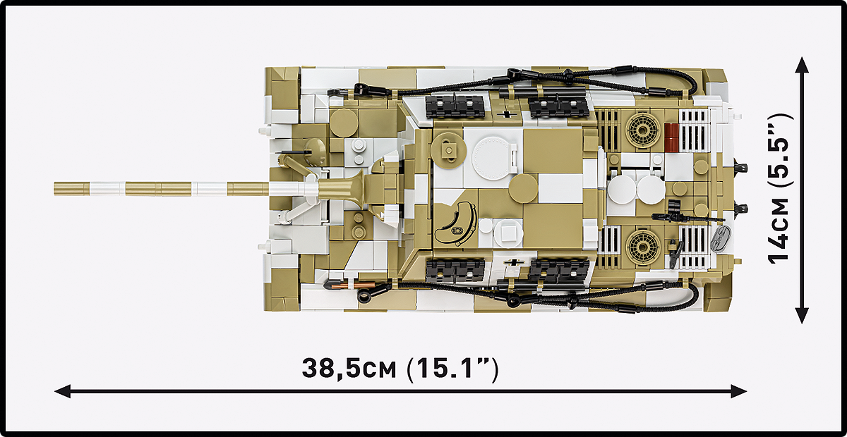 COBI 2674 Panzerjäger Tiger Ausf.B Jagdtiger
