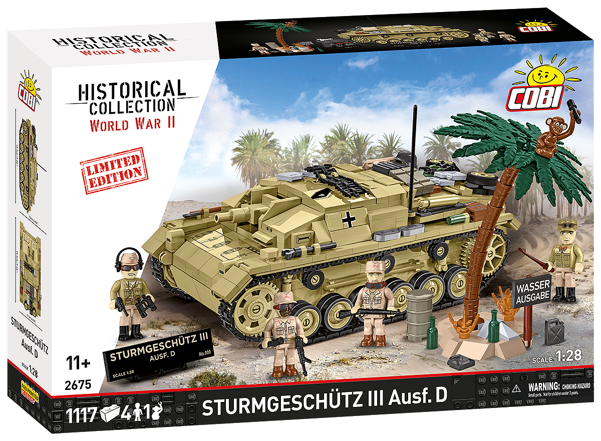 COBI 2675 Sturmgeschütz III Ausf.D - gelimiteerde editie