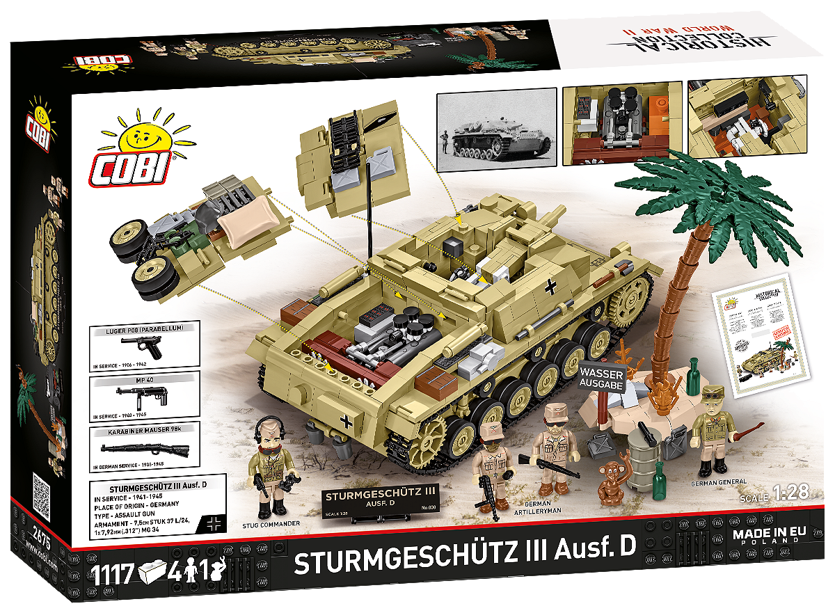 COBI 2675 Sturmgeschütz III Ausf.D - gelimiteerde editie