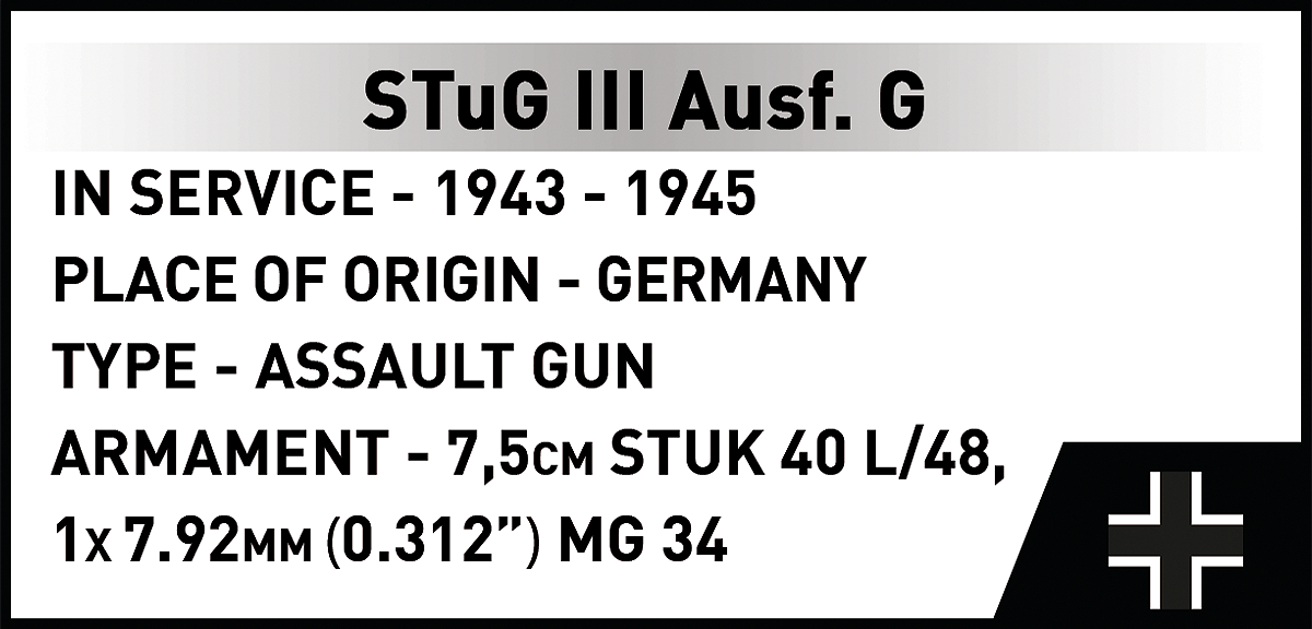 COBI 2676 Stug III Ausf. G