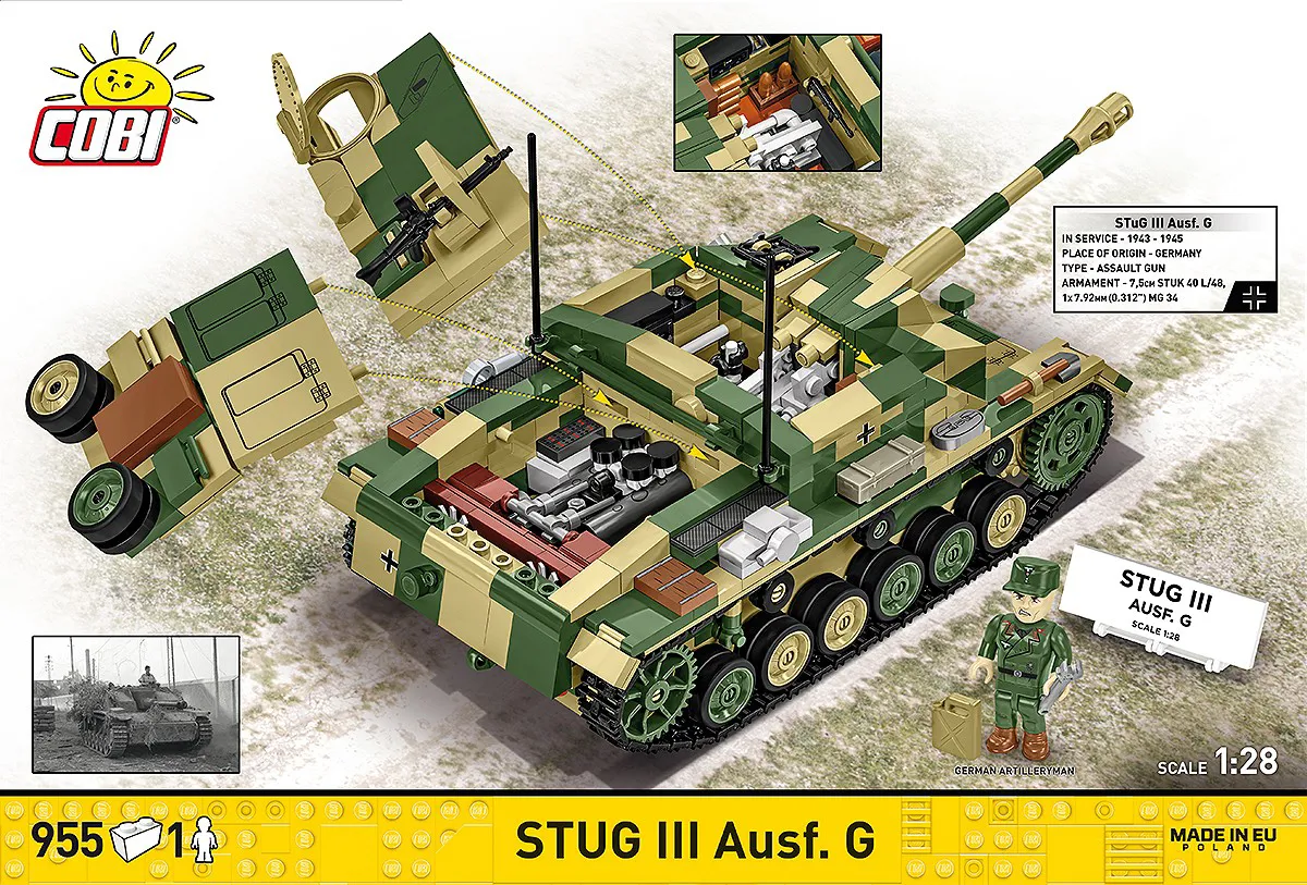 COBI 2676 Stug III Ausf. G