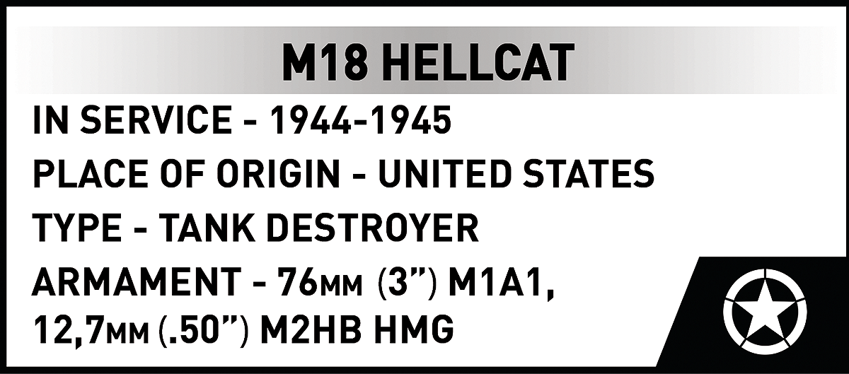 COBI 2678 M18 Hellcat - Kettenkrad & Goliath - Limitierte Auflage