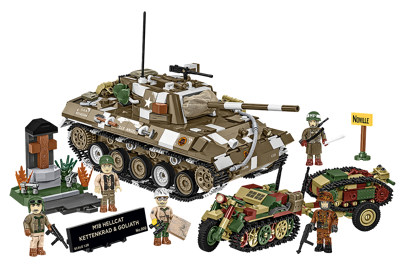 COBI 2678 M18 Hellcat - Kettenkrad & Goliath - Limited Edition