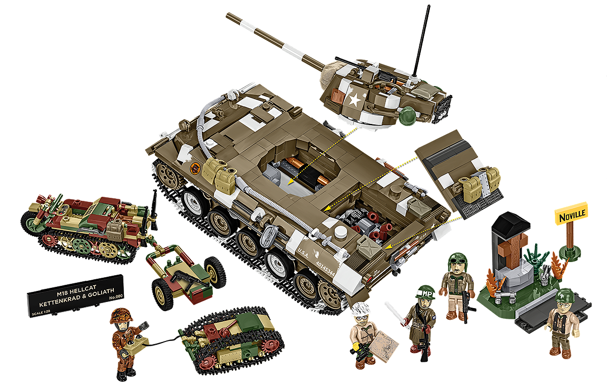 COBI 2678 M18 Hellcat - Kettenkrad & Goliath - Limitierte Auflage