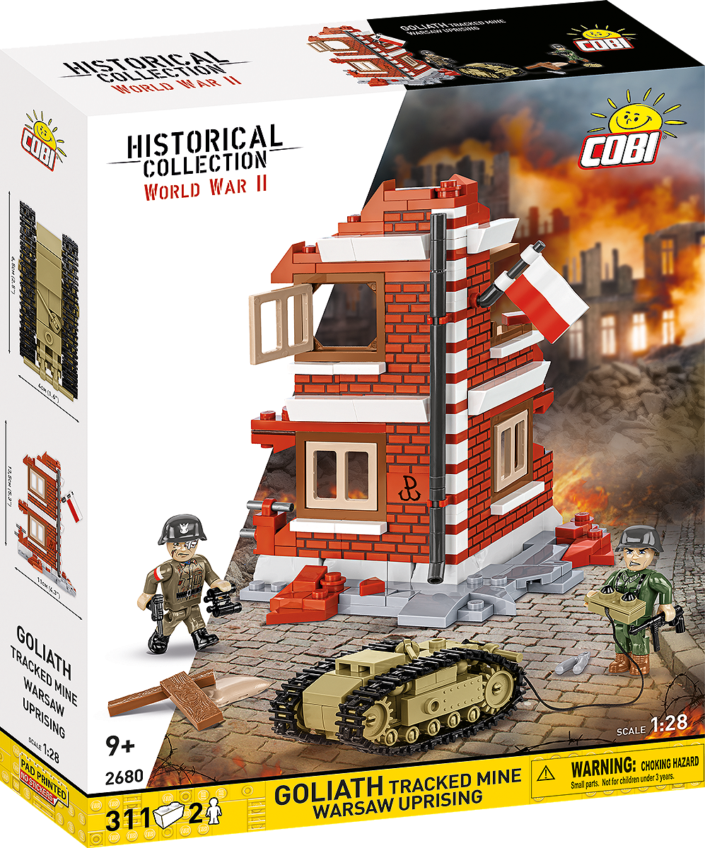 COBI 2680 Goliath Tracked Mine Warsaw Uprising