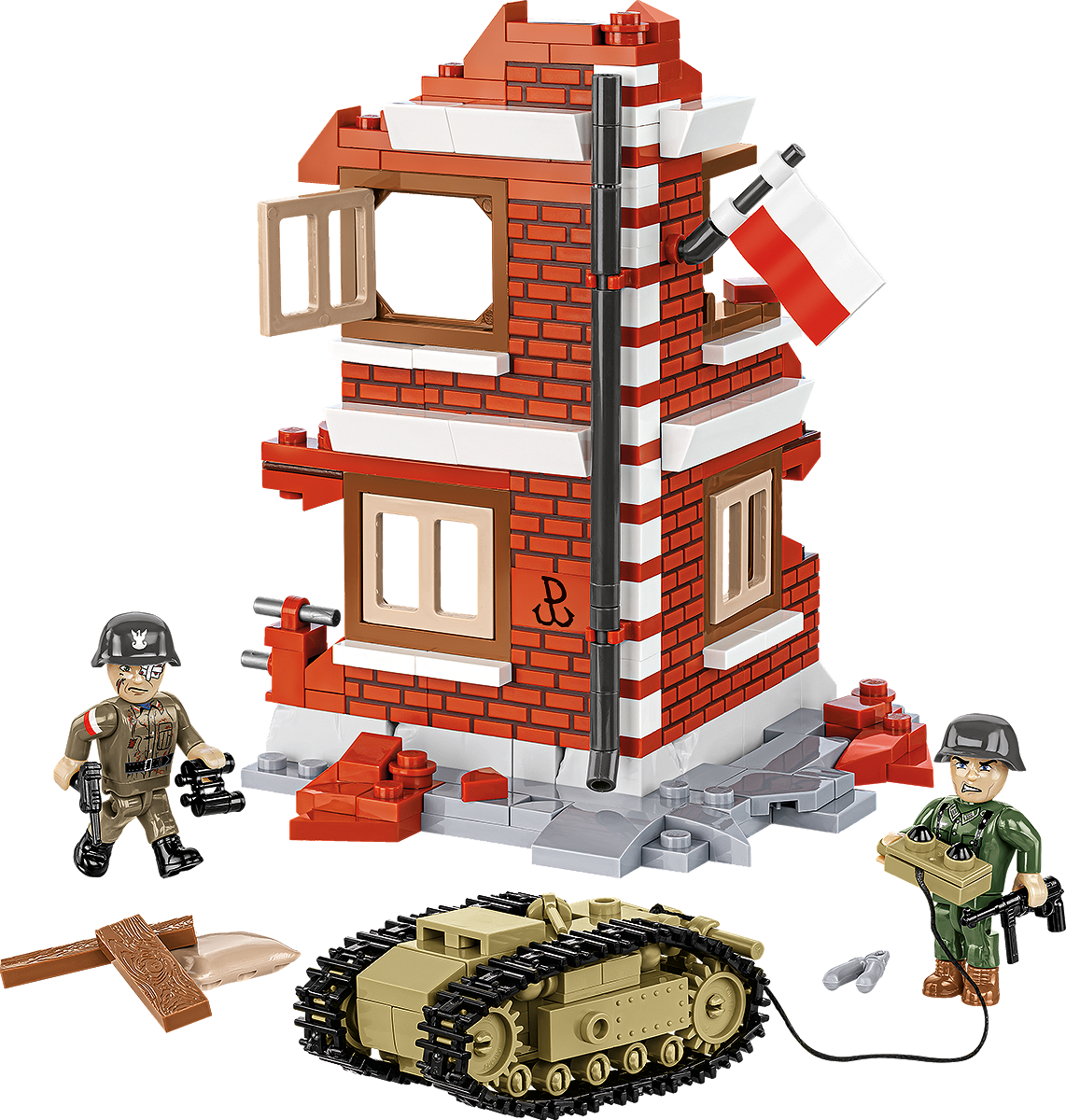 COBI 2680 Goliath Tracked Mine Warsaw Uprising