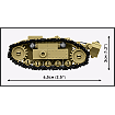 COBI 2680 Goliath Tracked Mine Warsaw Uprising