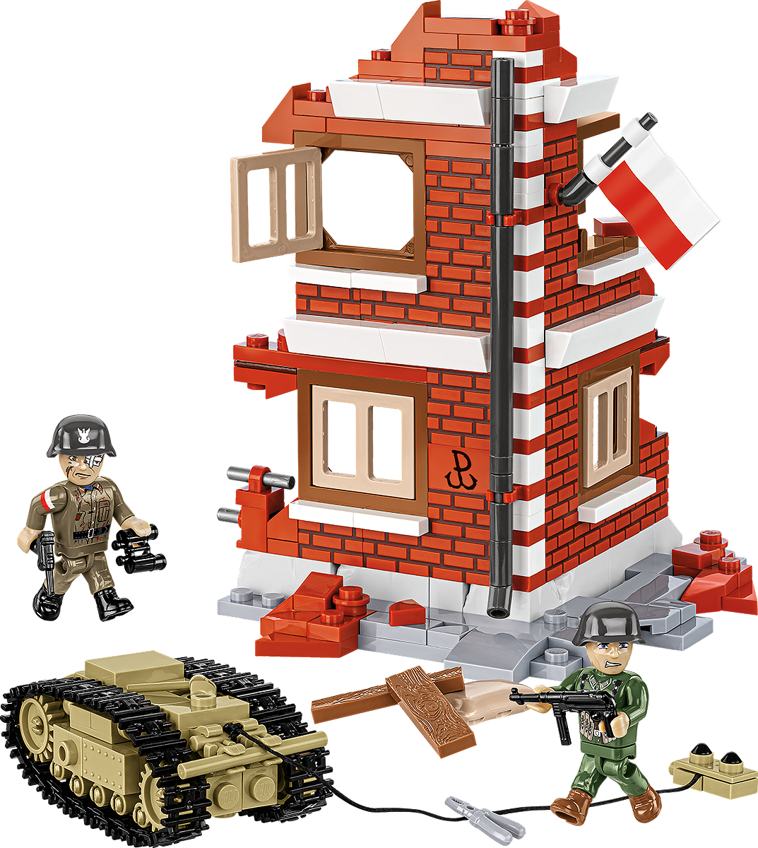 COBI 2680 Goliath Tracked Mine Warsaw Uprising