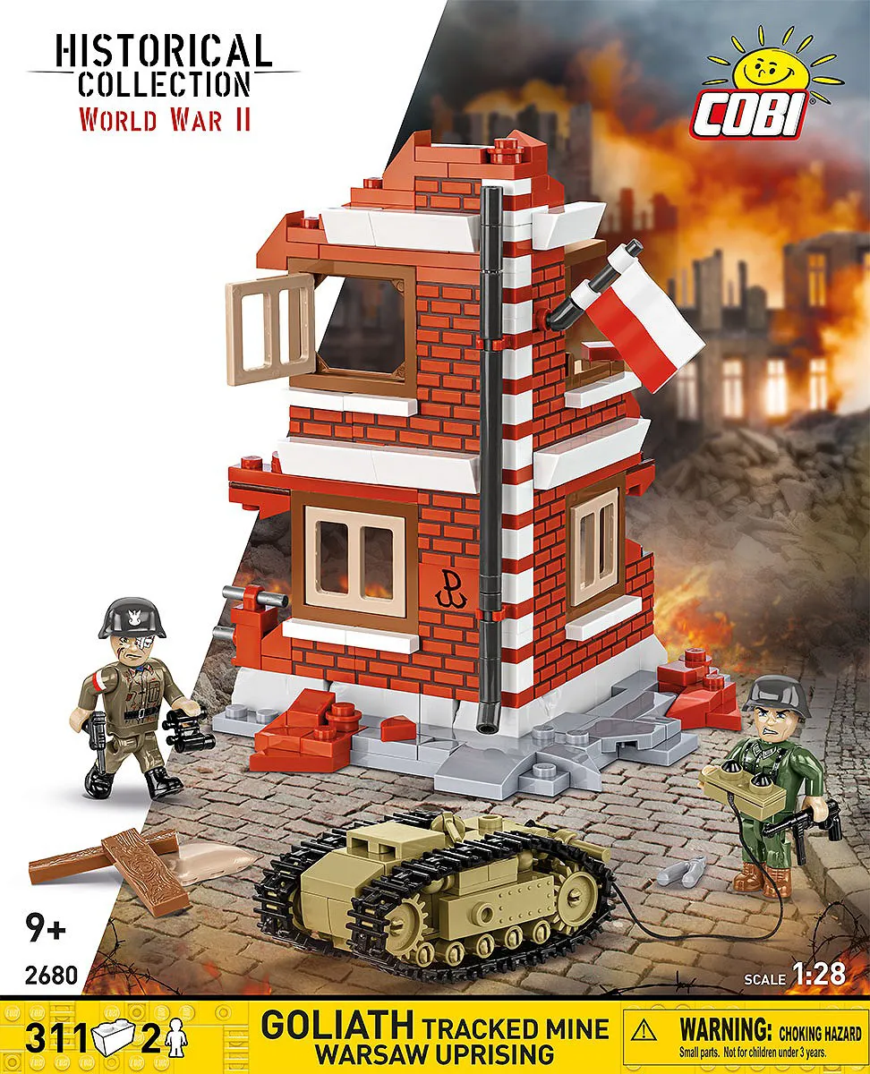 COBI 2680 Goliath Tracked Mine Warsaw Uprising