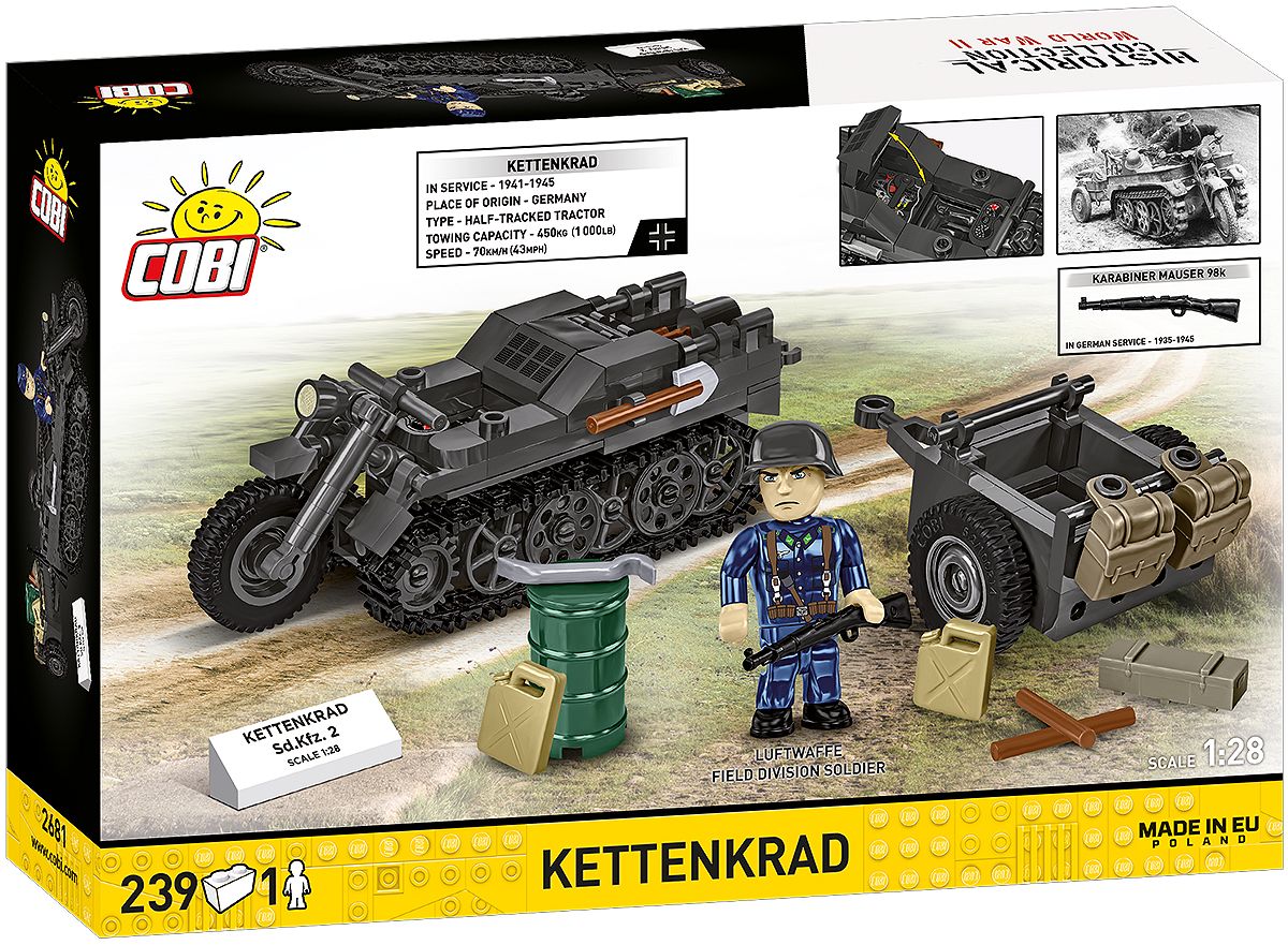 COBI 2681 Kettenkrad