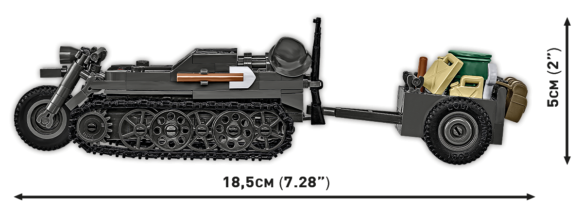 COBI 2681 Kettenkrad