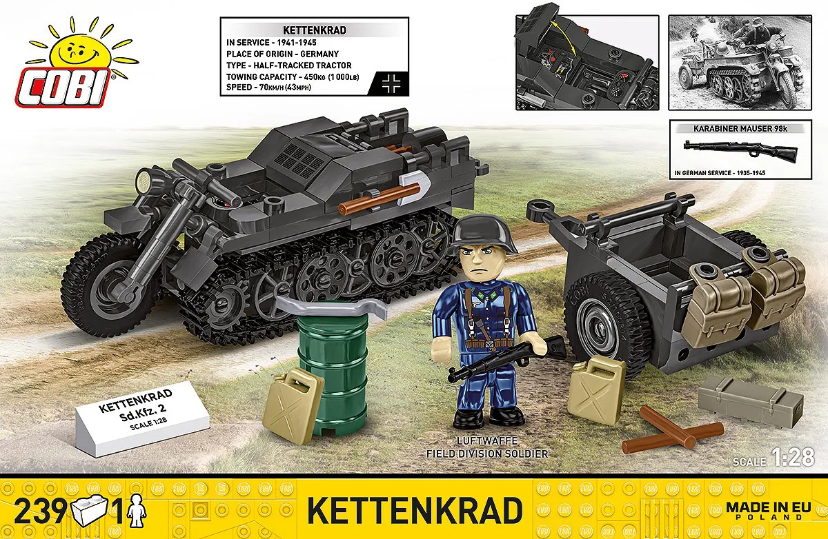 COBI 2681 Kettenkrad