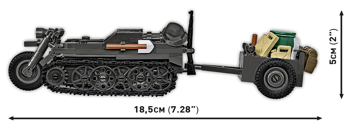 COBI 2681 Kettenkrad