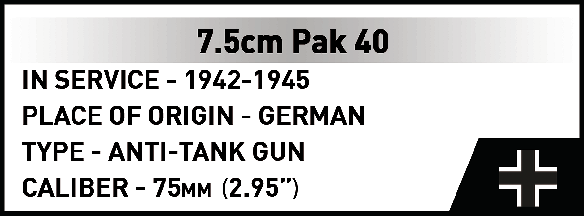 COBI 2682 T-34-85 & 7,5 cm Pak 40 - Limitierte Auflage